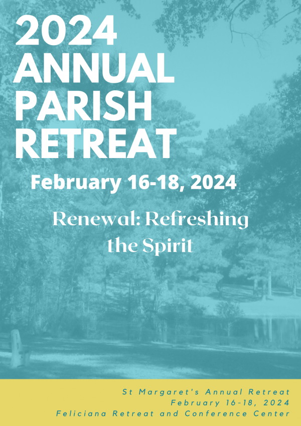 ​St. Margaret’s 2024 Parish Retreat Registration