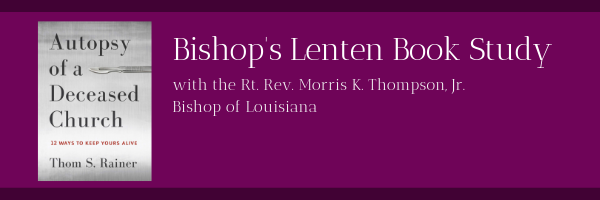 Subscribe to Bishop Thompson's Weekly Lenten Reflection