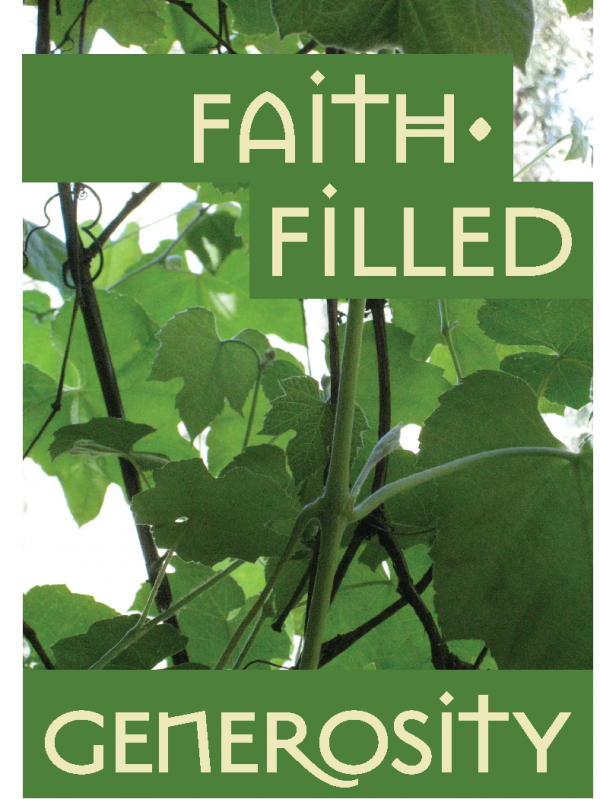 Faith Filled Generosity - Stewardship 2021